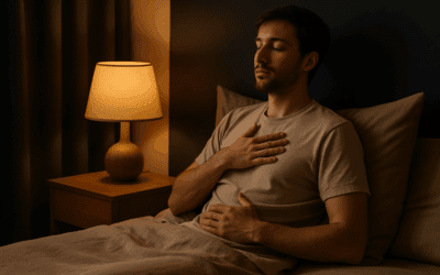 Respiración para relajarse antes de dormir