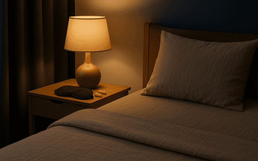 Tapones y antifaces para dormir mejor